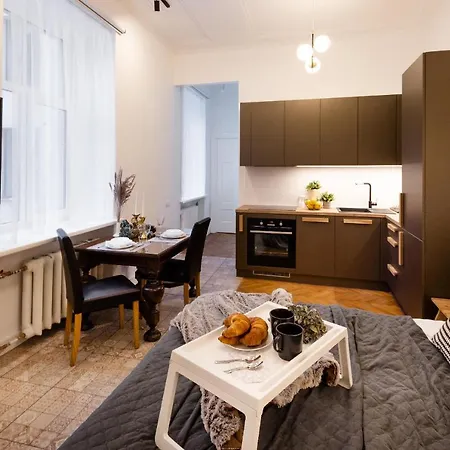 Апарт-отель Brivibas House Design In City Center Рига