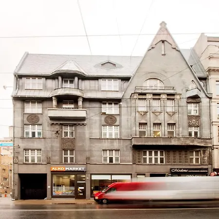 Apartmanhotel Brivibas House Design In City Center Riga